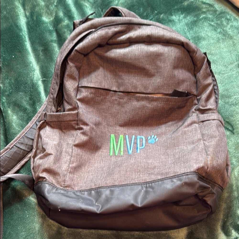 MVP grey backpack